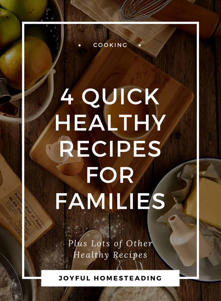 Quick Healthy Recipes for Families