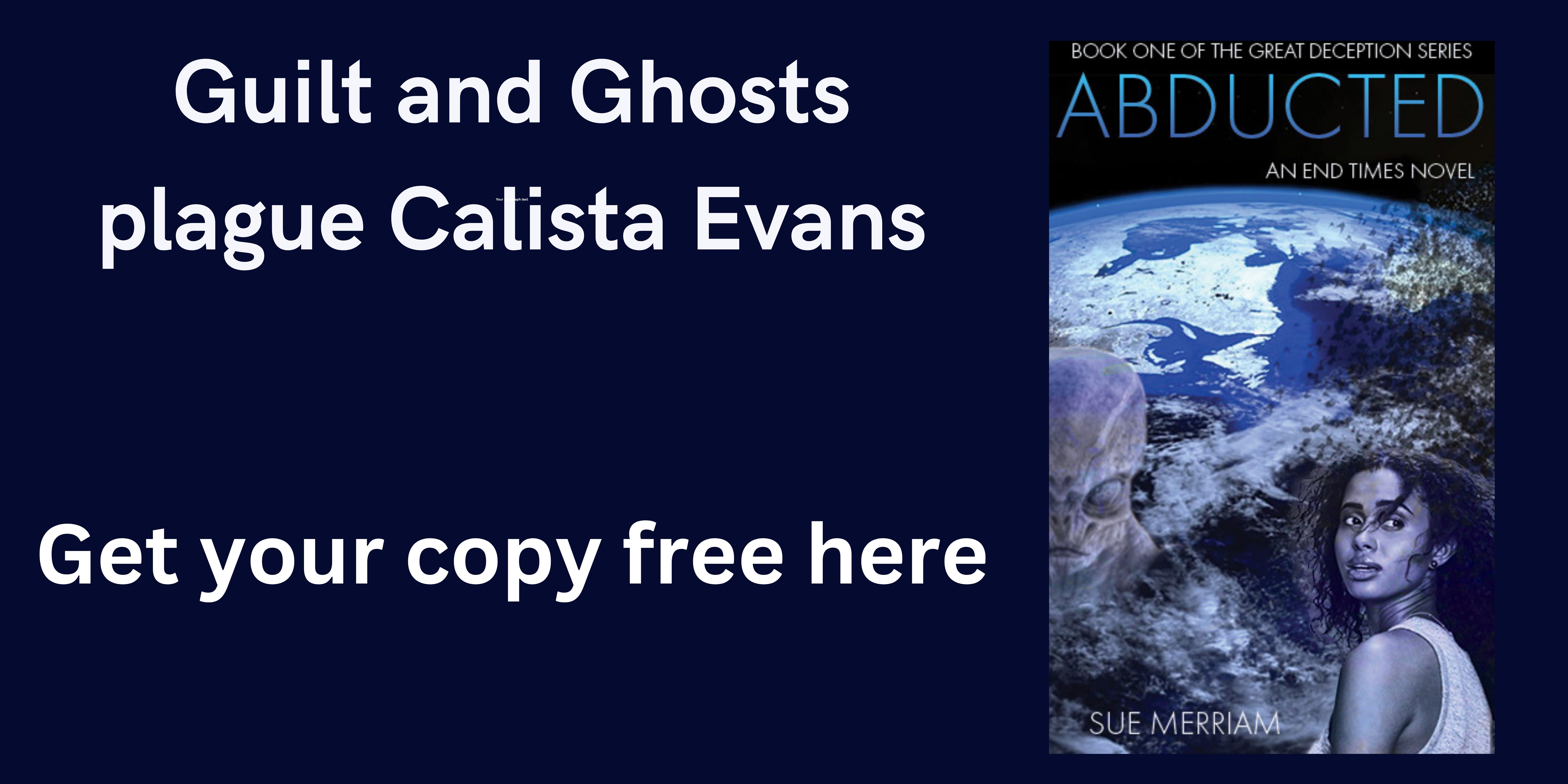 Guilt and ghosts ad