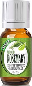 Rosemary essential oil is invigorating.