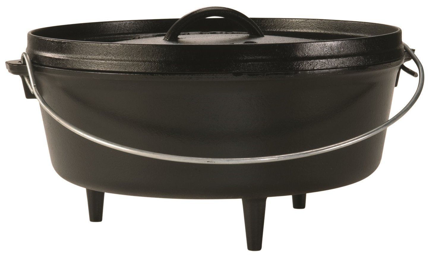 Cast iron Dutch oven.