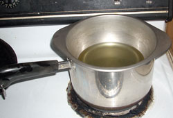 How to make a homemade salve. melted balm