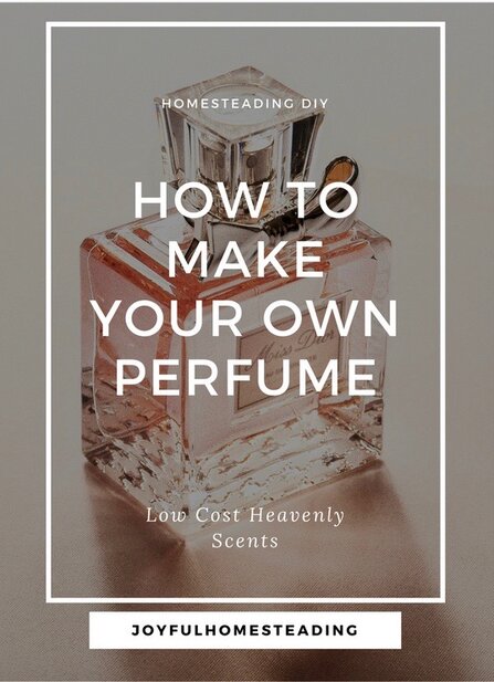 How to make your own perfume.